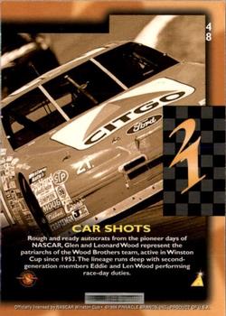 1996 Pinnacle #48 Michael Waltrip's Car Back