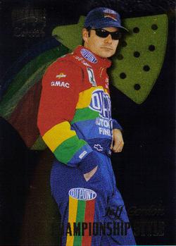 1996 Pinnacle Zenith #75 Jeff Gordon Front