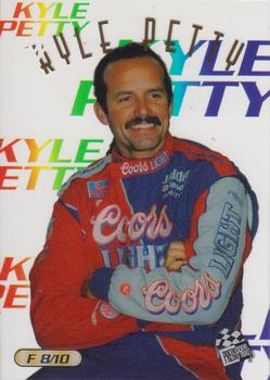 1996 Press Pass - Focused #F 8 Kyle Petty Front