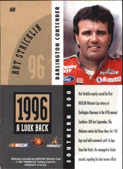 1997 Action Packed #60 Hut Stricklin Back