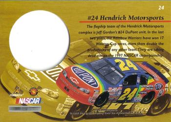 1997 Pinnacle Mint Collection #24 Jeff Gordon's Car Back