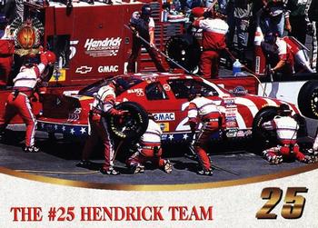 1997 Score Board #86 #25 Hendrick Team Front