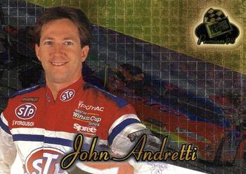 1998 Press Pass Premium #42 John Andretti Front