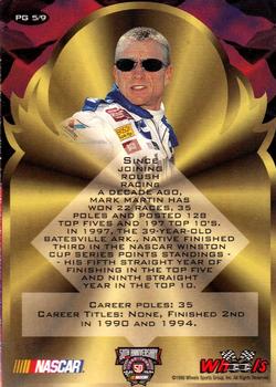 1998 Wheels High Gear - Pure Gold #PG 5 Mark Martin Back