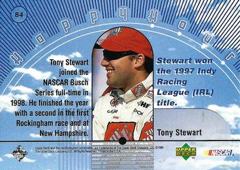 1999 Upper Deck Road to the Cup #84 Tony Stewart Back