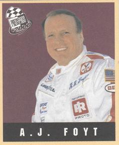 2000 Press Pass - Techno-Retro #TR 30 A.J. Foyt Front