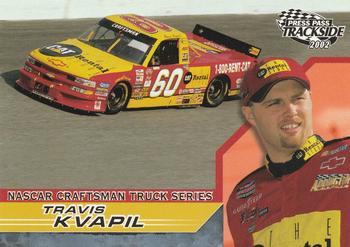 2002 Press Pass Trackside #48 Travis Kvapil Front