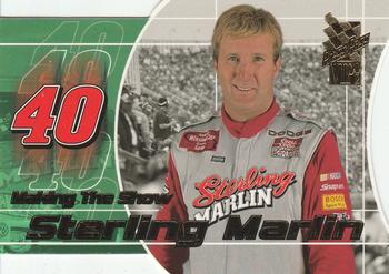 2002 Press Pass VIP - Making The Show #MS 18 Sterling Marlin Front
