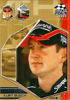 2004 Press Pass Stealth #3 Kurt Busch Front