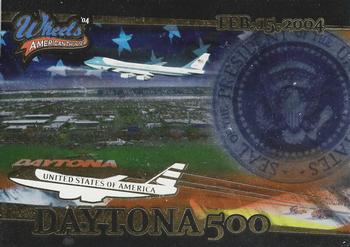 2004 Wheels American Thunder #0 Daytona 500 Air Force One Front
