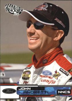 2005 Press Pass Trackside #25 John Andretti Front