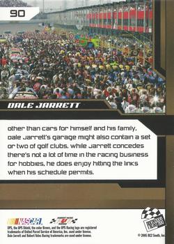 2005 Press Pass Trackside #90 Dale Jarrett Back