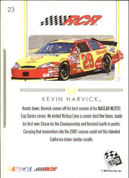 2007 Press Pass Premium #23 Kevin Harvick Back