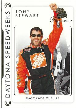 2007 Press Pass Premium #48 Tony Stewart Front