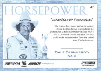 2010 Press Pass Eclipse - Gallery Edition #45 Dale Earnhardt's Car Back