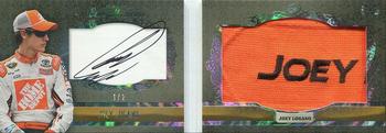2010 Press Pass Five Star - Classic Compilations Patch Autographs #CCP-JL Joey Logano Front