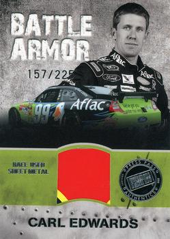 2010 Press Pass Stealth - Battle Armor Silver #BA-CE Carl Edwards Front