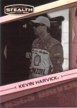2010 Press Pass Stealth - Black and White #13 Kevin Harvick Front
