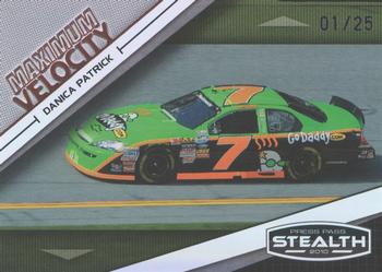 2010 Press Pass Stealth - Purple #54 Danica Patrick's Car Front