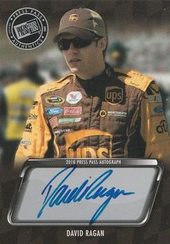 2010 Press Pass - Autographs #NNO David Ragan Front