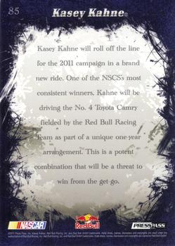 2011 Press Pass Eclipse - Blue #85 Kasey Kahne Back