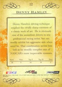 2011 Press Pass Eclipse - Gold #12 Denny Hamlin Back