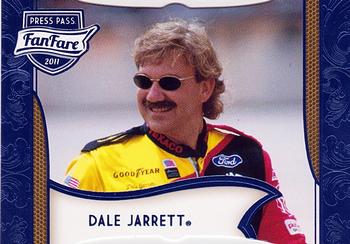 2011 Press Pass Fanfare - Blue Die Cuts #83 Dale Jarrett Front