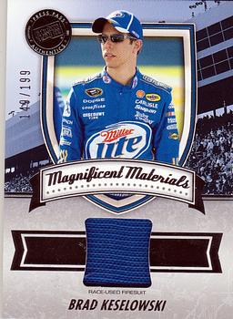 2011 Press Pass Fanfare - Magnificent Materials #MM-BK Brad Keselowski Front