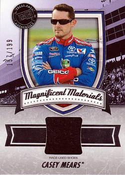 2011 Press Pass Fanfare - Magnificent Materials #MM-CM Casey Mears Front