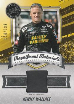 2011 Press Pass Fanfare - Magnificent Materials #MM-KW Kenny Wallace Front