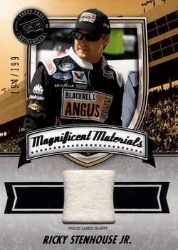 2011 Press Pass Fanfare - Magnificent Materials #MM-RS3 Ricky Stenhouse Jr. Front
