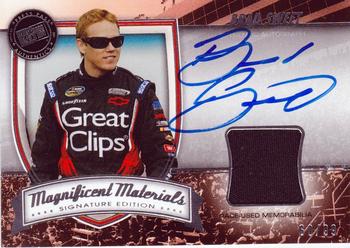 2011 Press Pass Fanfare - Magnificent Materials Signature Edition #MMSE-BS2 Brad Sweet Front