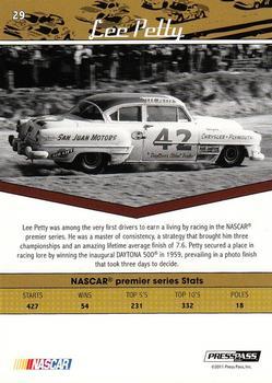 2011 Press Pass Legends - Holofoil #29 Lee Petty Back