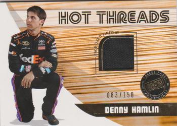 2011 Press Pass Premium - Hot Threads #HT-DH Denny Hamlin Front