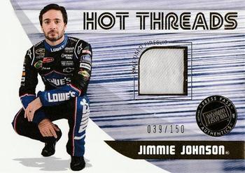 2011 Press Pass Premium - Hot Threads #HT-JJ Jimmie Johnson Front