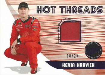 2011 Press Pass Premium - Hot Threads Fast Pass-Purple #HT-KH Kevin Harvick Front
