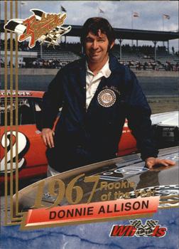 1993 Wheels Rookie Thunder #10 Donnie Allison Front