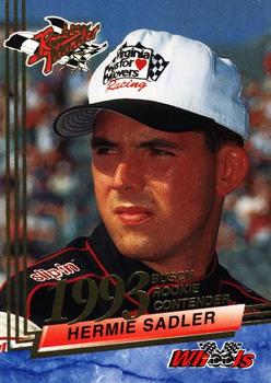 1993 Wheels Rookie Thunder #39 Hermie Sadler Front