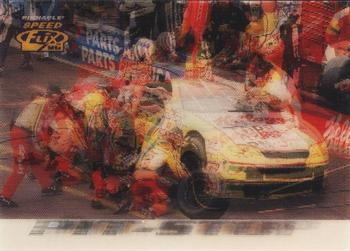 1996 Pinnacle Speedflix #39 Terry Labonte's Car in pits Front