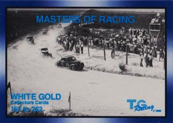 1991-92 TG Racing Masters of Racing Update #153 Cover Card/Red Byron's Car Front