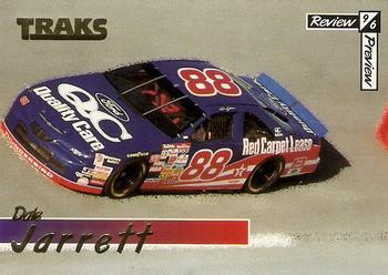 1996 Traks Review & Preview - Magneti-Cards #NNO Dale Jarrett Front