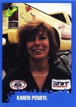 1990 Classic Monster Trucks #23 Karen Pensyl Front