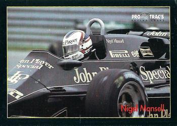 1991 ProTrac's Formula One #124 Nigel Mansell Front