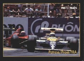 1991 ProTrac's Formula One #162 Riccardo Patrese / Alain Prost Front