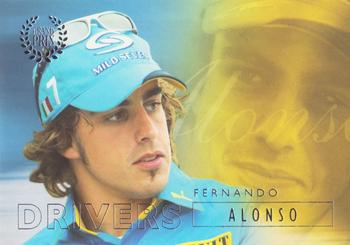 2005 Futera Grand Prix #01 Fernando Alonso Front