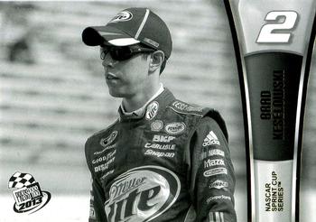 2013 Press Pass - Color Proof Black #25 Brad Keselowski Front