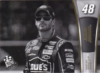 2013 Press Pass - Color Proof Black #21 Jimmie Johnson Front