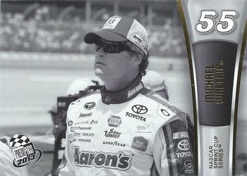 2013 Press Pass - Color Proof Black #43 Michael Waltrip Front