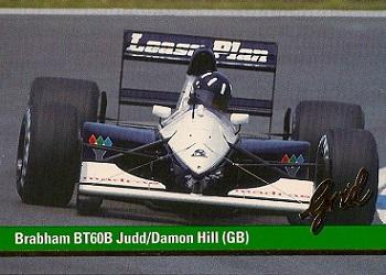 1992 Grid Formula 1 #8 Brabham/Hill Front