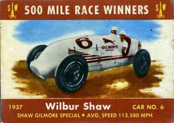 1954 Stark and Wetzel Indy Winners #1937 Wilbur Shaw Front